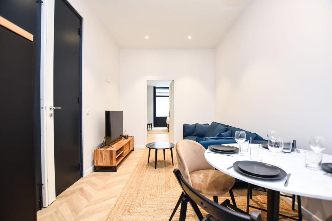 Chic Apartment - 2Br-6P - Gare Du Nord Paris Bagian luar foto